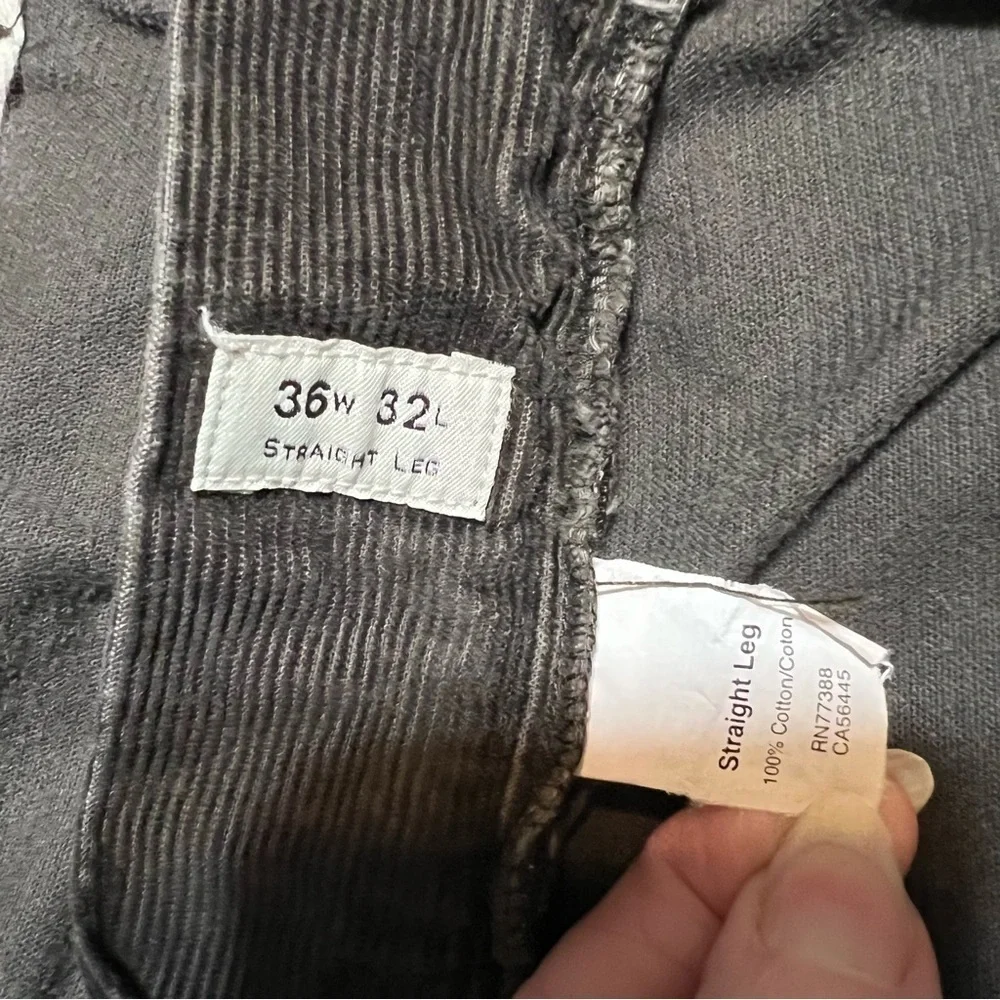 J. Crew Men’s (EUC) Corduroy Straight Leg 100% Cotton pants Size 36 X 32